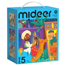 mideer 進階式拼圖 童話世界 LEVEL 5, 322片, 1個, 混和顏色