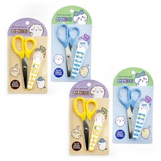 吉伊卡哇 安全剪刀 2種 x 2p 套組, 1套, 混合色