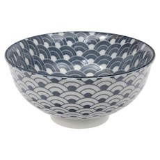 TOKYO DESIGN STUDIO 瓷製餐碗 11.5cm, 1個, 浪黑色