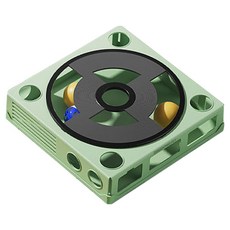 딩동펫 고양이 미로 턴테이블 방울공 장난감, 그린, 1개