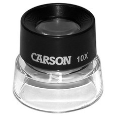 CARSON 卡薾紳 Lumi 杯式專業放大鏡 10x, 1個, 單一顏色