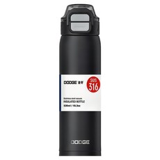 DODGE 道奇 尚品雙飲保溫杯, 1個, 顏色隨機, 520ml
