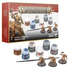 戰鎚 AOS 雷鑄神兵 入門塗料組 GW55170218003, 1套, 混色