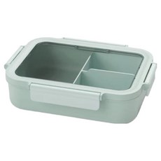콩콩 컴팩트 밀폐 도시락통, 그린, 1개