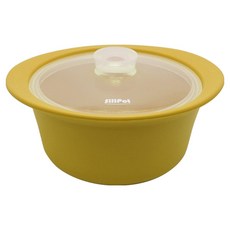 SiliPot 矽膠多功能蒸鍋 800ml, 1個, 芥末黃