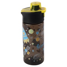 kong kong 兒童用水壺, 1個, 420ml, 黑色