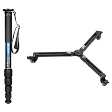 레오포토 카본 모노포드 + 돌리 세트, 1세트, MP-285C + DY-40