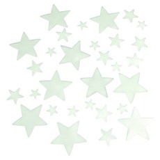 Rex LONDON 夜光壁貼30件組, 星星
