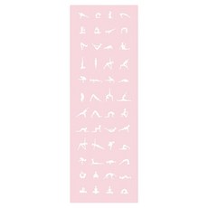 Friyu 專業防滑瑜伽鋪巾/運動手巾 E3, 1個, 粉色