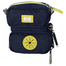 Built 寵物撿便雙格收納包, 單寧, 1個, 1個裝