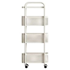 Flory推車架冰箱縫隙櫃, 乳霜