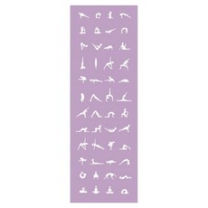 Friyu 專業防滑瑜伽鋪巾/運動手巾 E4, 1個, 紫色