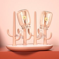 GOODSTICKS 優質排水奶瓶架 A型, 單品, 粉紅色