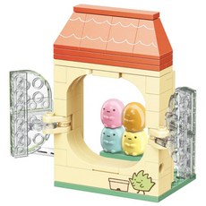 KEEPPLAY 奇妙積木 角落小夥伴 小窗口系列 積木, 1個, 粉圓