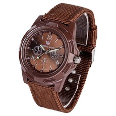 Soyo商會 學生 軍人 軍事風 運動手錶, 1個, 寶石棕