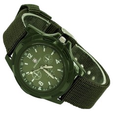 Soyo商會 學生 軍人 軍事風 運動手錶, 1個, 綠色