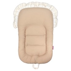 Manito Pet 狗狗推車內墊 枕頭一體式 靠背兩用坐墊 靠墊, 米色, 1個