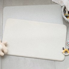 Bebep 尿布更換台專用 PVC 雙面軟墊, 布紋米色 + 布紋灰色