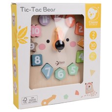 Classic WORLD 客來喜 熊熊時光學習板 20277, 1套, 混和顏色