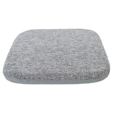 HONDONI 日式麻布加厚防滑記憶棉方形坐墊 L2-GY