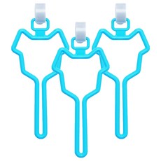 그린허그 강아지 배변봉투 핸즈프리 풉백 홀더, 스카이, 3개, 1개입 스카이, 3개, 1개입