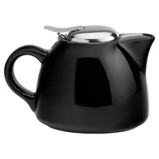 utopia Barista瓷製濾茶壺, 曜黑色, 1個, 450ml