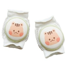 dot to dot dot Friends Lollipop嬰兒護膝 雙邊一組, 1個, 可愛松鼠(綠色)