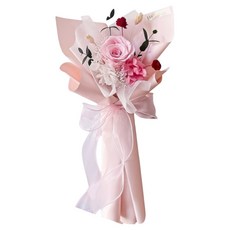 Floral M Bevery Hill 夢幻永生玫瑰花束, 粉色