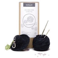 Mellowstory Stationery 迷你斗笠鑰匙圈編織套組, 1套, 隨機顏色(珠子)