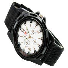 Soyo商會 學生 軍人 軍事風 運動手錶, 1個, 銀色