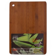 HIKARI 日光生活 碳化竹砧板 W512, 1個, 碳化竹色