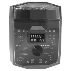 konka 透明數顯電動刮鬍刀, KTXD-1320-T, 透明黑