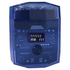 KONKA 康佳 透明數顯電動刮鬍刀, KTXD-1320-T, 透明藍