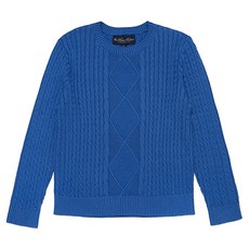 兒童麻花棉質毛衣