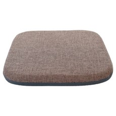 HONDONI 日式麻布加厚防滑記憶棉方形坐墊 L1-CO