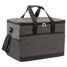 戶外野餐露營保溫保冷袋 35L, 1個, 綠色