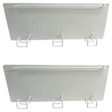 上手家居 Stanley 磁吸杯架/杯子收納架/水杯架/冰壩杯架 2件組, 1套, 白色