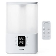 韓國 HAAN Easy Life 情境燈自動濕度調節複合式加濕器 4L, 白色, HAAN-HD1100P