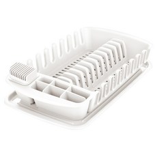 tescoma Clean餐具碗盤瀝水架, 1個, 白色
