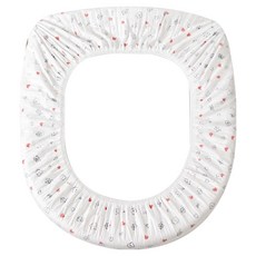 Kyhome 印花拋棄式一次性馬桶墊, 10個, 印花