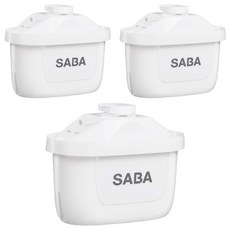 SABA 全效型濾芯, X20, 3個