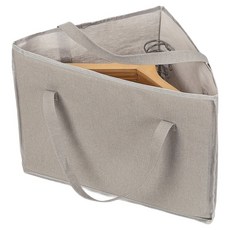 Otem 衣架收納袋 三角形手把款 灰色, 1個, 1入