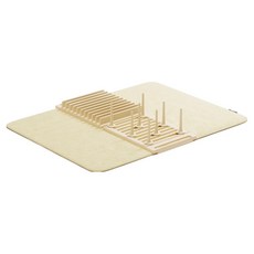 UMBRA 吸水墊 + 組裝式碗盤瀝水架, 1個, 大地黃