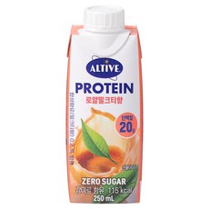 얼티브 프로틴 로얄밀크티향, 1개, 250ml