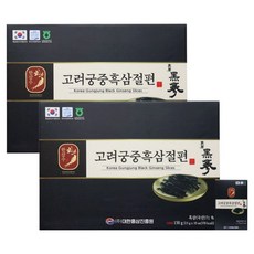 HANSAMSU 高麗宮廷黑參切片 + 購物袋, 2套, 150g