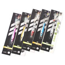 HAIDON 海東 Jigging 鐵板釣 快速輔助鉤 金屬假餌 路亞釣魚鉤 隨機出貨, 1入, 5個