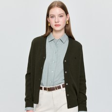 헤지스 여성용 짜임 울캐시미어 혼방 가디건