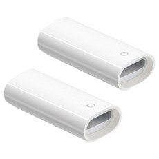 MAME Apple Pencil 轉接頭, JT1832, 2個, 白色