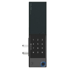 Milre 美樂 指紋辨識 + 密碼 + 卡片鑰匙 玻璃門電子鎖 ME-G28F, 顧客自行安裝