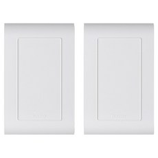 나노 전기 오딧세이 심플 1개용 맹플레이트 화이트, 2개